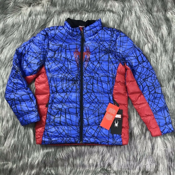 spyder spiderman jacket